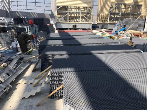 廣東冷卻塔修理廠家：填充料毀壞的正確處理辦法(廣東